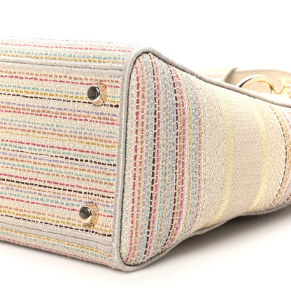 Medium Canvas Handbag - Red