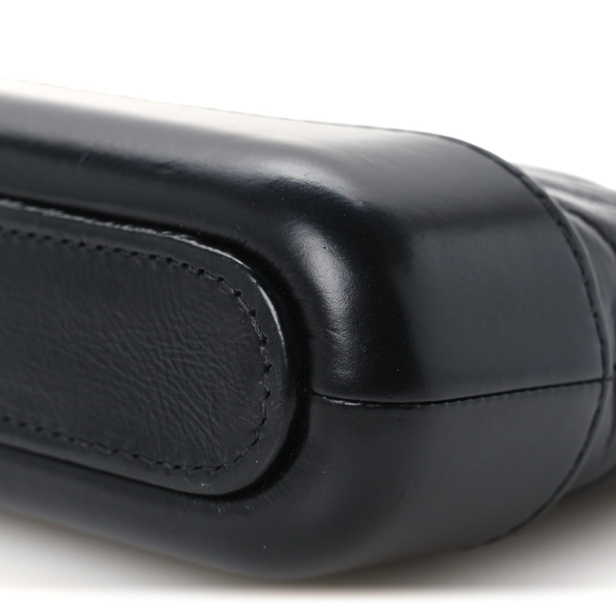 Small Quilted Calfskin Clutch Bag - Black