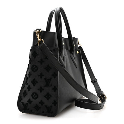 Calfskin Handbag - Black