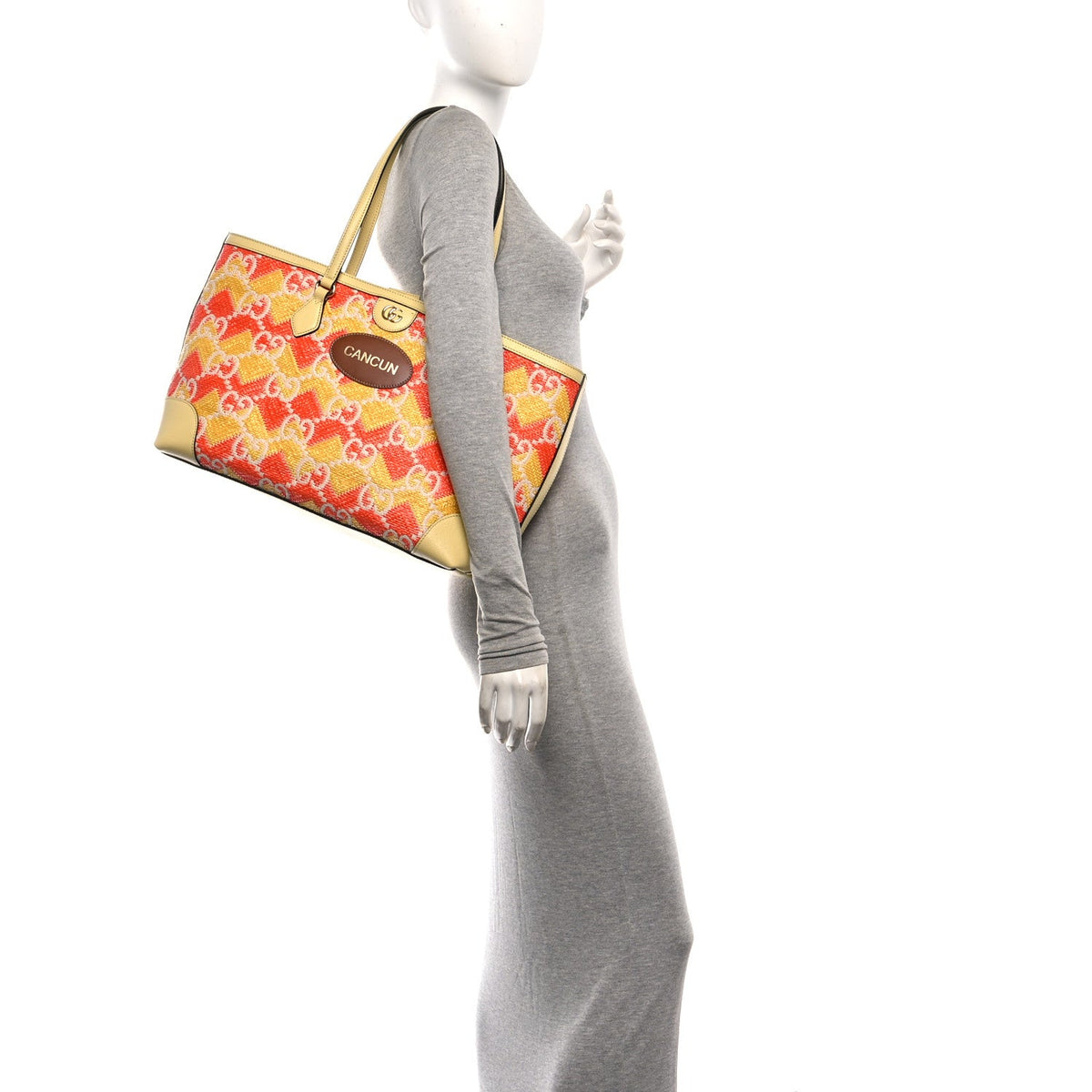 Medium Calfskin Tote Bag - Red