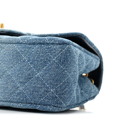 Mini Quilted Flap Shoulder Bag - Tan