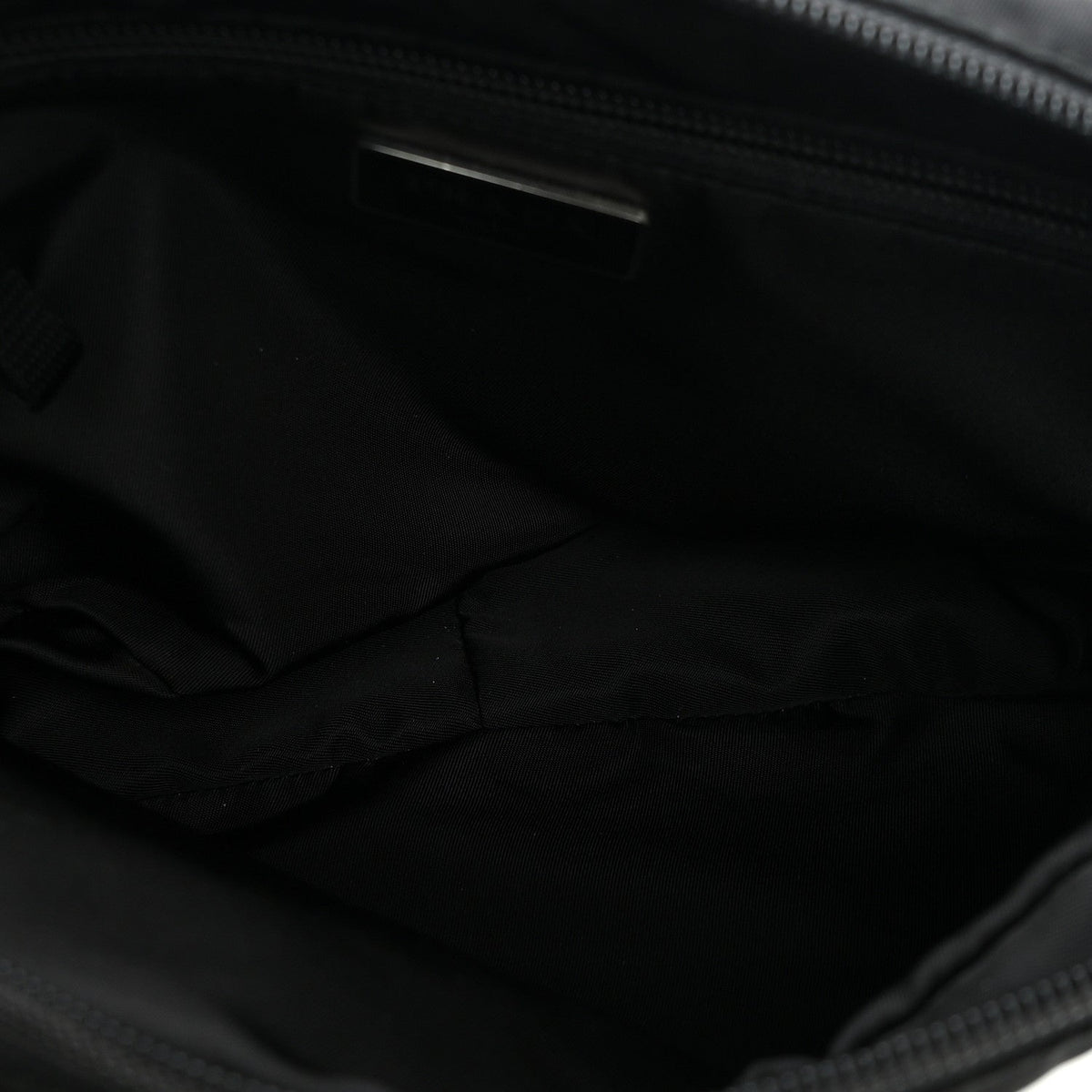 Nylon Belt Bag - Black