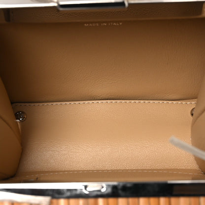 Small Calfskin Handbag - White