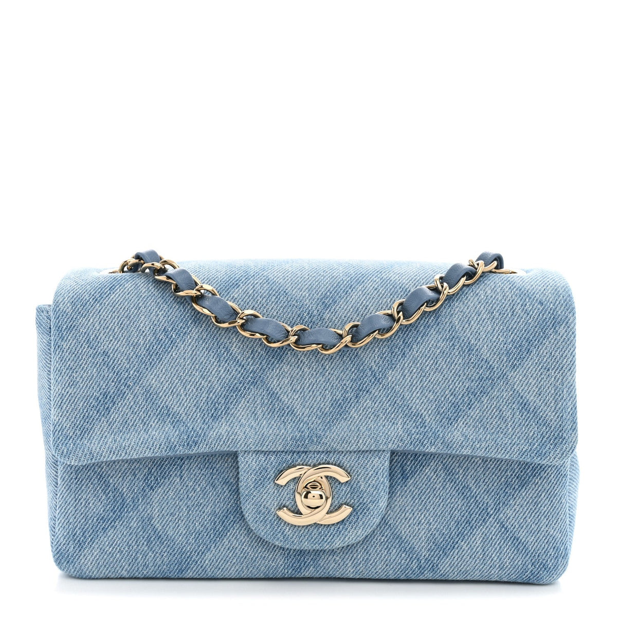 Mini Quilted Flap Shoulder Bag - Tan