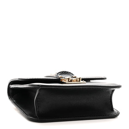 Mini Flap Shoulder Bag - Black