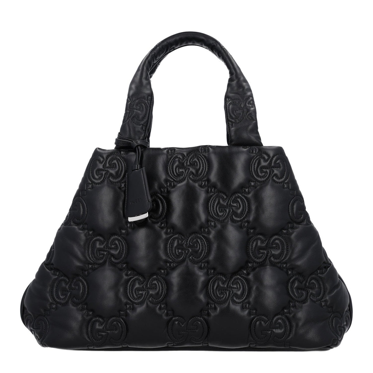 Large Calfskin Tote Bag - Black