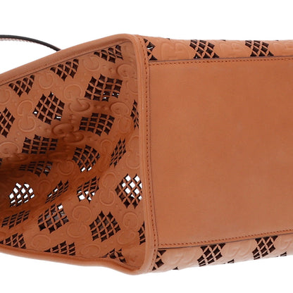 Medium Calfskin Tote Bag - Brown