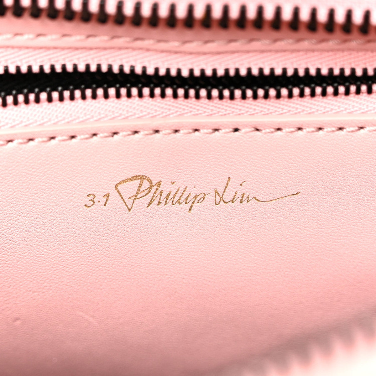 Small Calfskin Satchel Bag - Pink