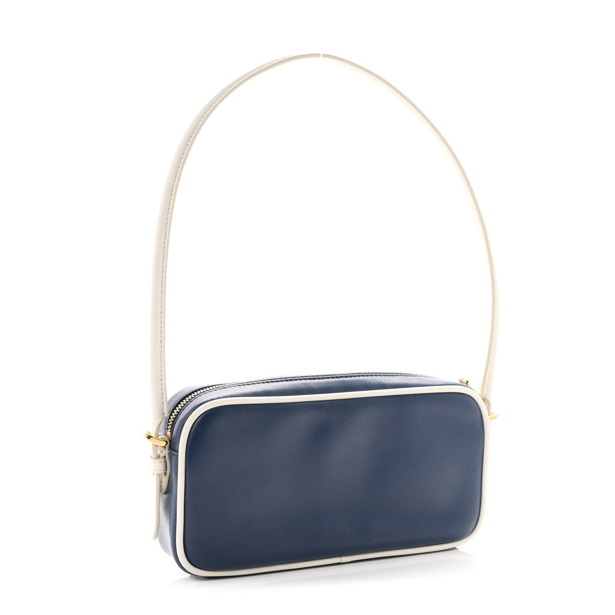 Mini Calfskin Handbag - Blue