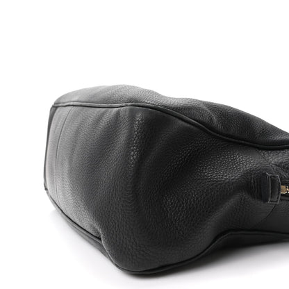 Medium Calfskin Handbag - Black