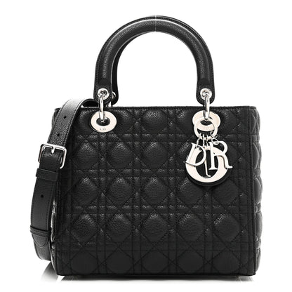 Medium Calfskin Handbag - Black