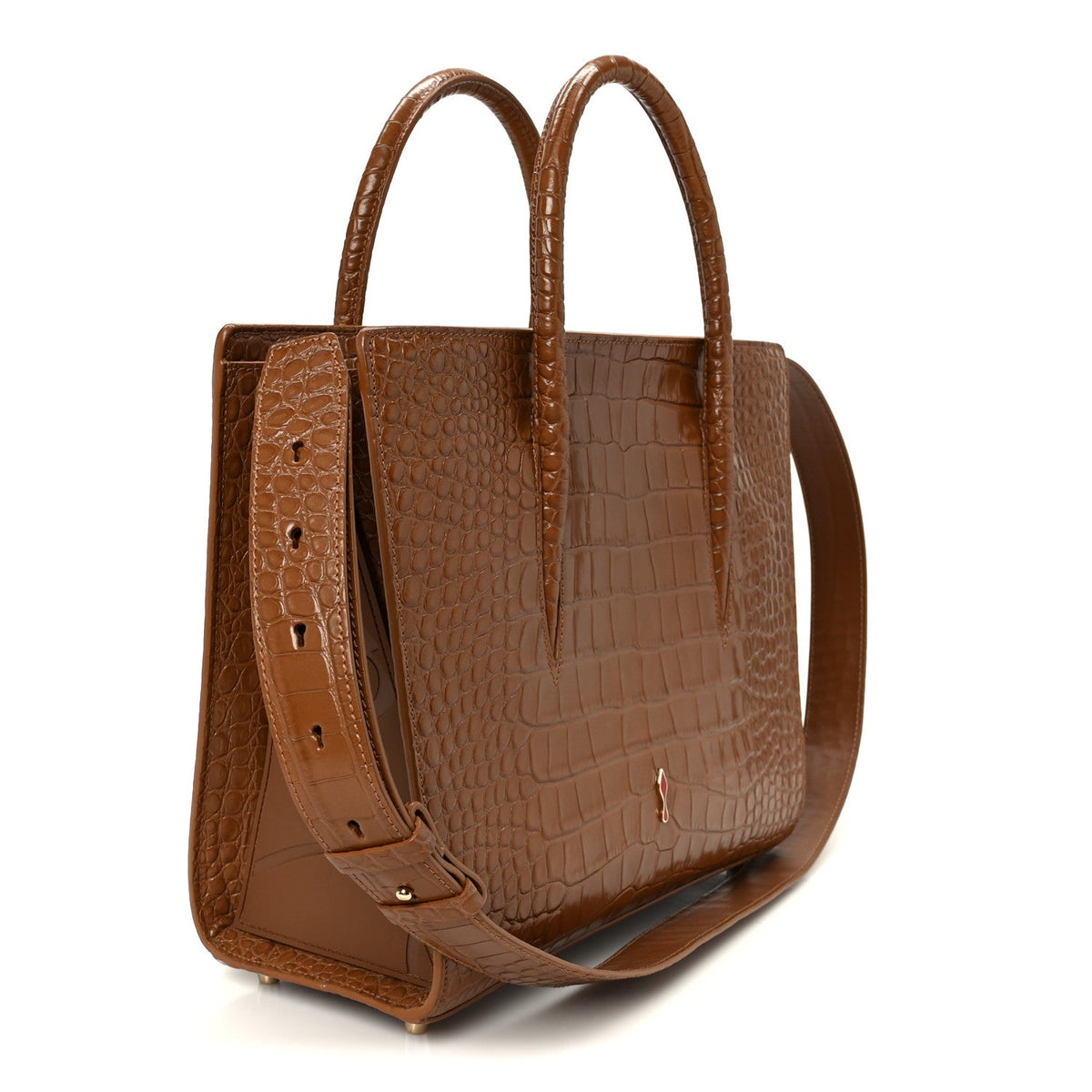 Medium Calfskin Handbag - Brown