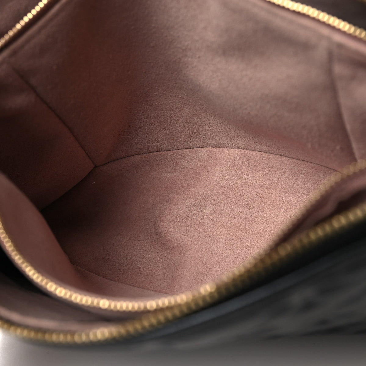 Lambskin Handbag - Black