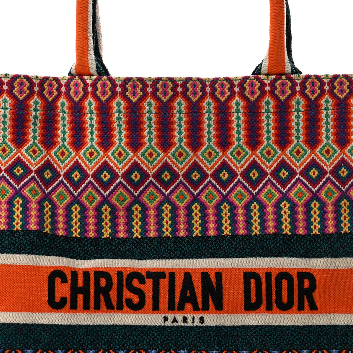 Large Canvas Tote Bag - Red