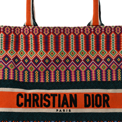 Large Canvas Tote Bag - Red