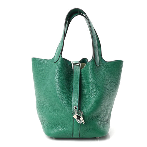 Taurillon Clemence Picotin Lock 18 Pm Ve Handbag