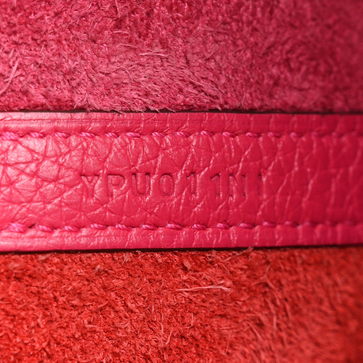 Taurillon Clemence Tri-Color Picotin Loc Handbag