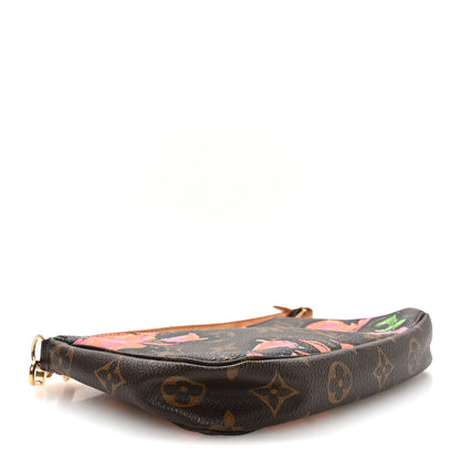 Monogram Roses Pochette Accessories Handbag