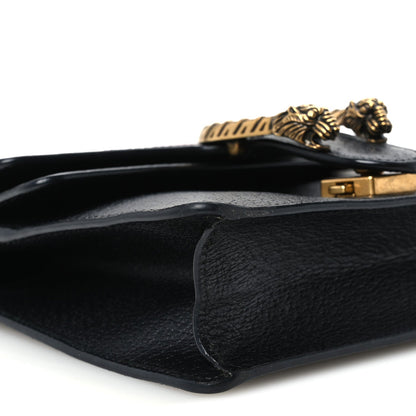 Mini Calfskin Shoulder Bag - Black
