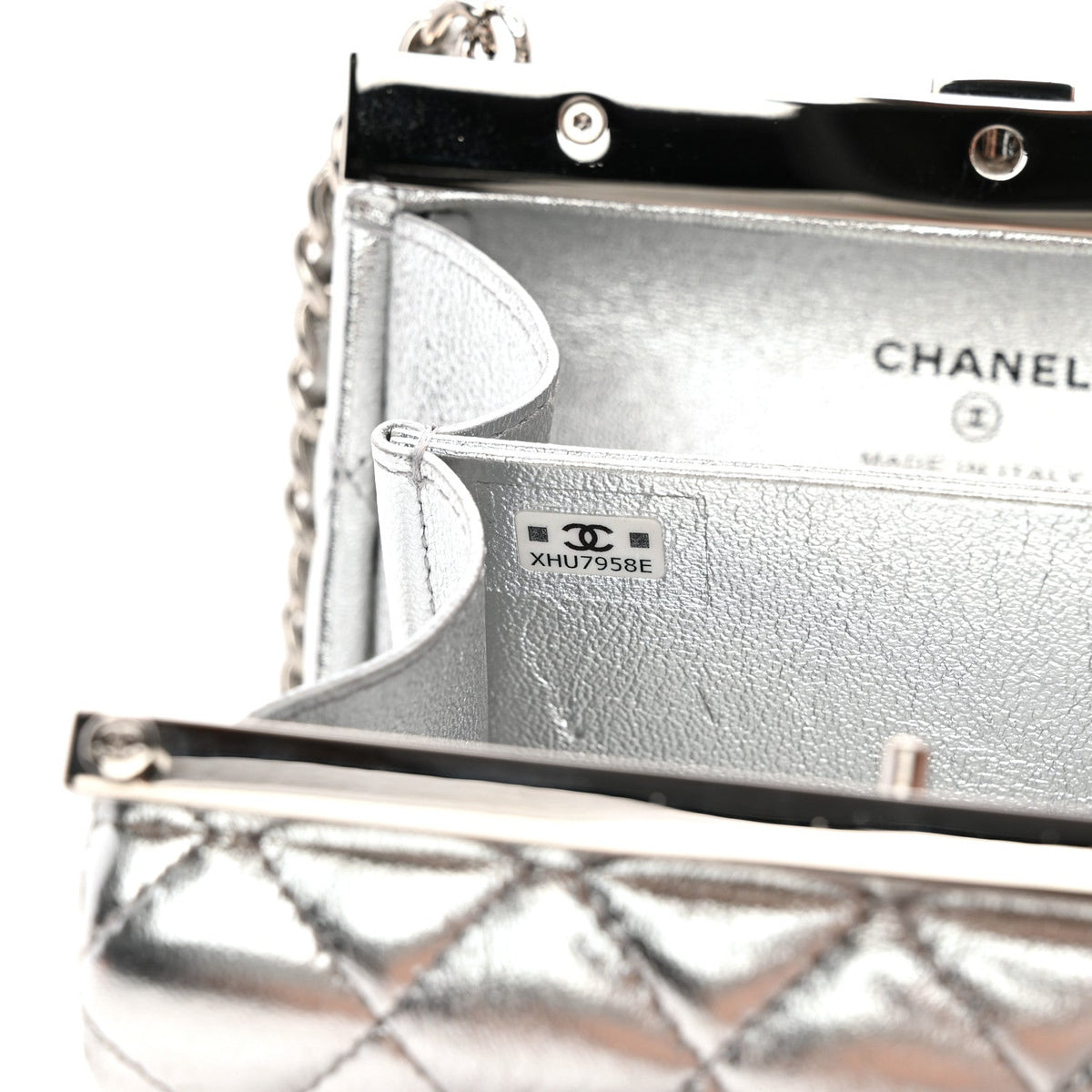 Quilted Calfskin Crossbody Bag