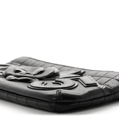 Lambskin Pouch - Black