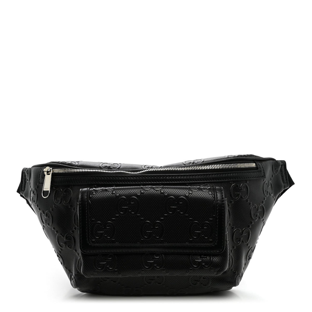 Calfskin Belt Bag - Black