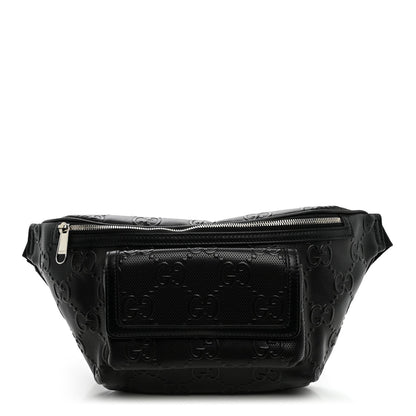 Calfskin Belt Bag - Black