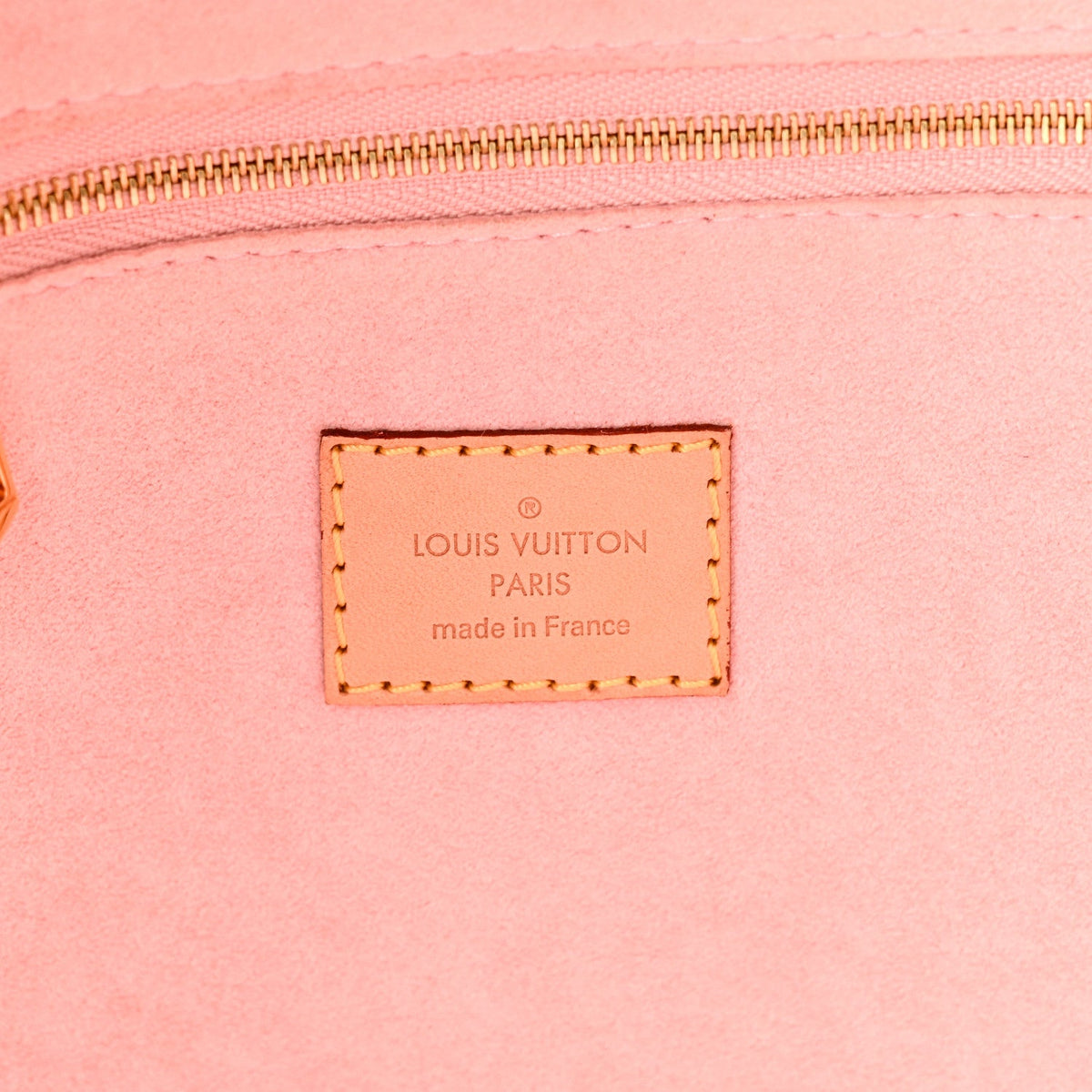 Damier Azur Propriano Rose Ballerine Handbag
