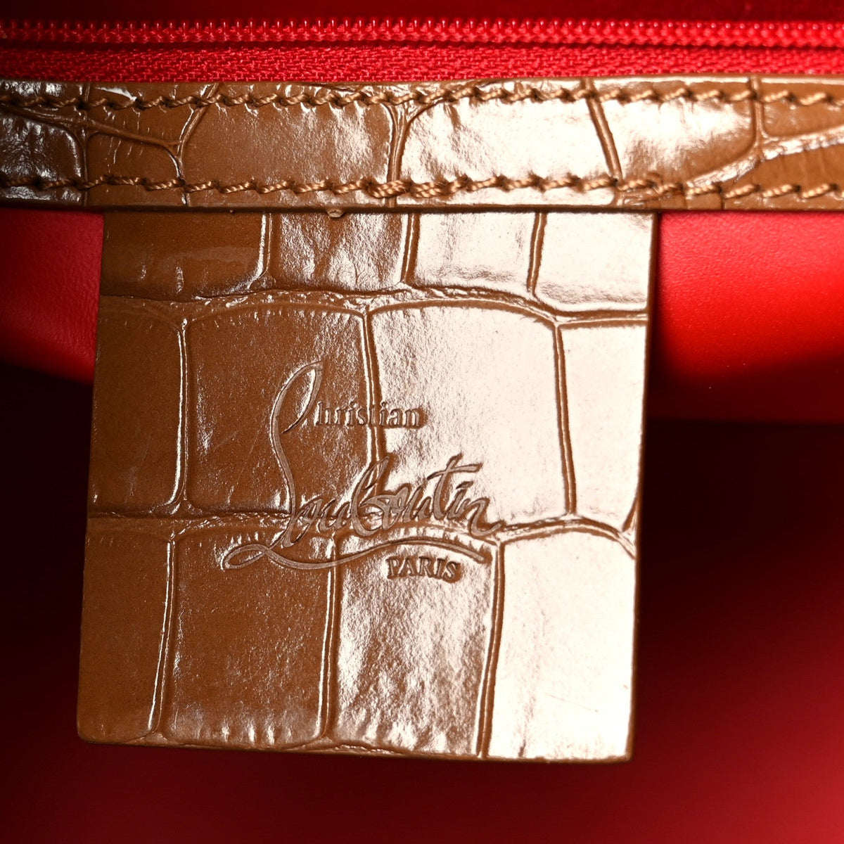 Medium Calfskin Handbag - Brown