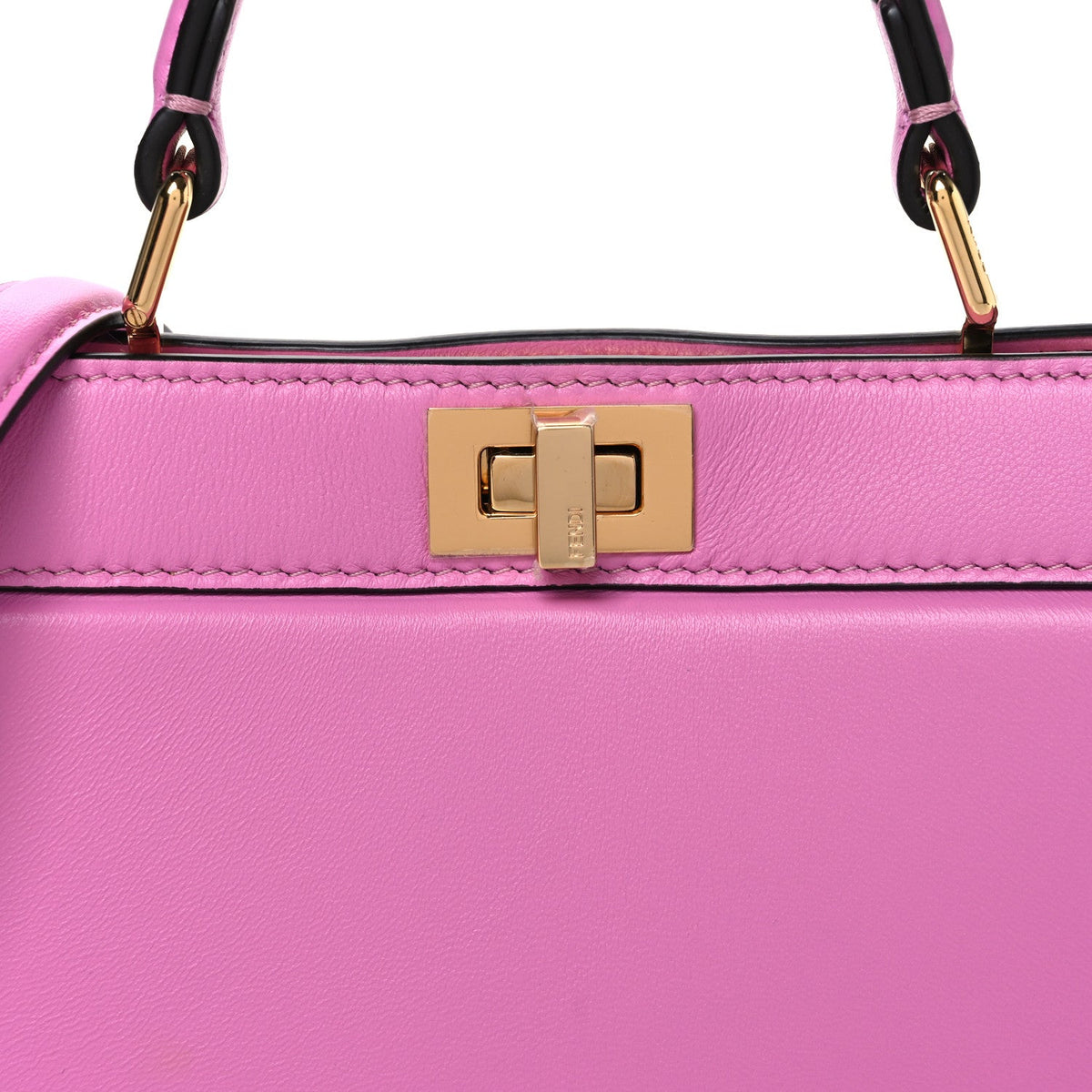 Nappa Satchel Bag - Rosa