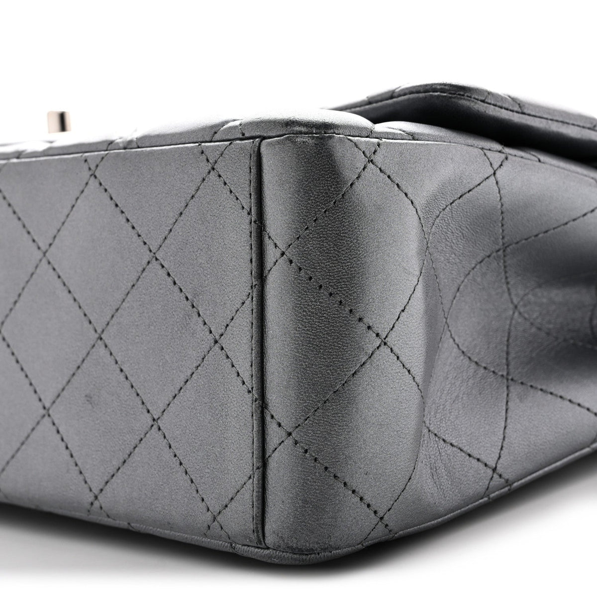 Maxi Quilted Lambskin Flap Shoulder Bag