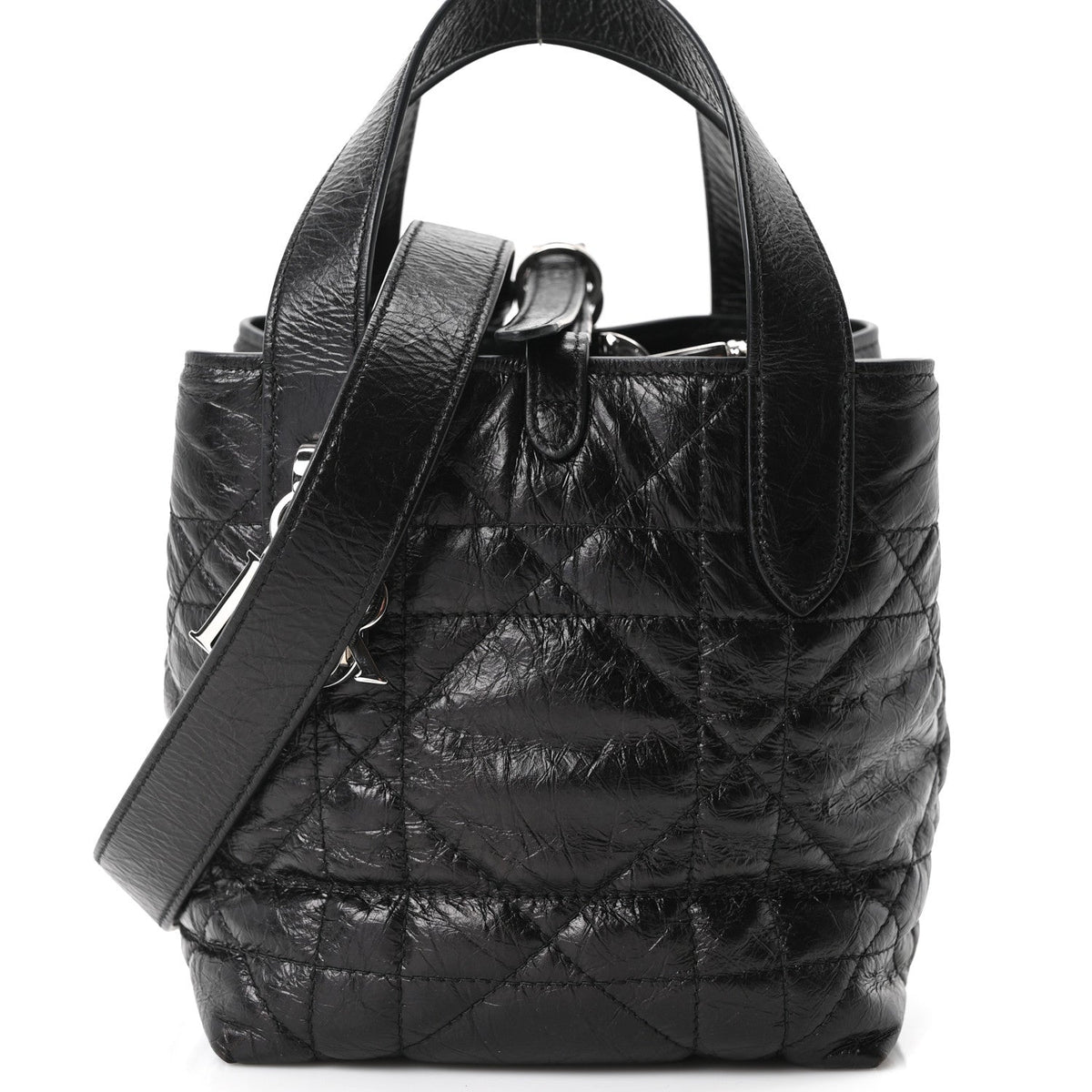 Small Calfskin Tote Bag - Black