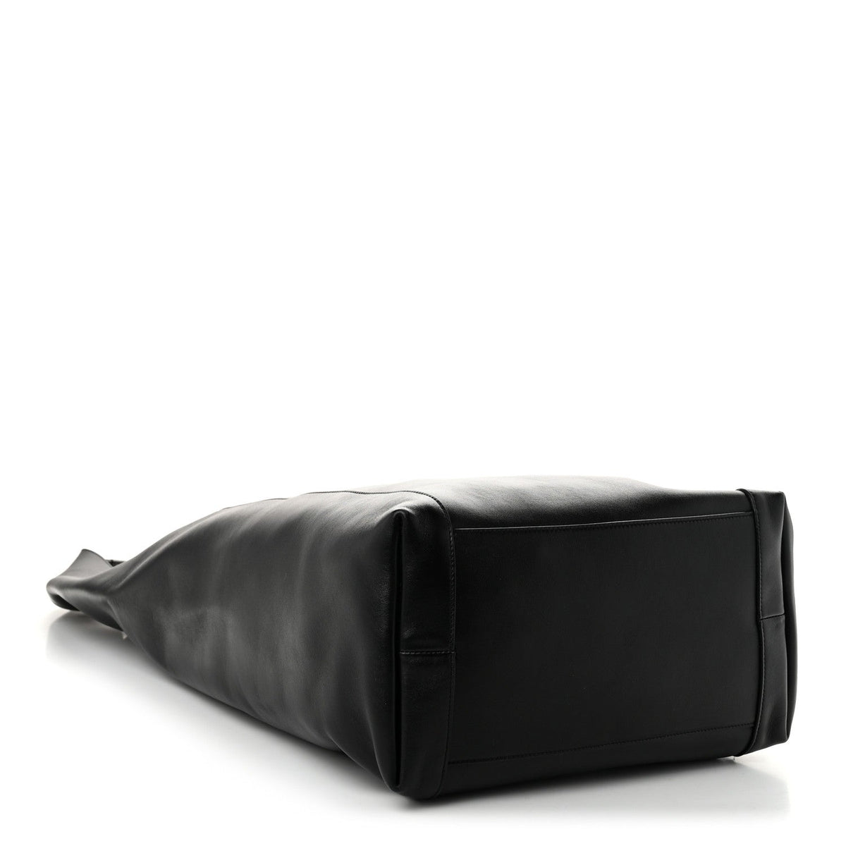Large Calfskin Hobo Bag - Tan