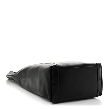 Large Calfskin Hobo Bag - Tan