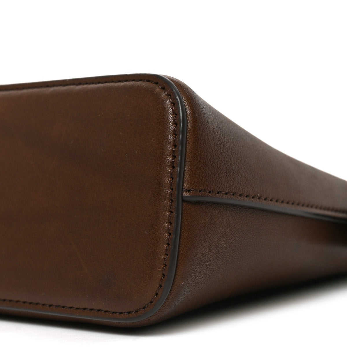 Medium Calfskin Shoulder Bag - Brown
