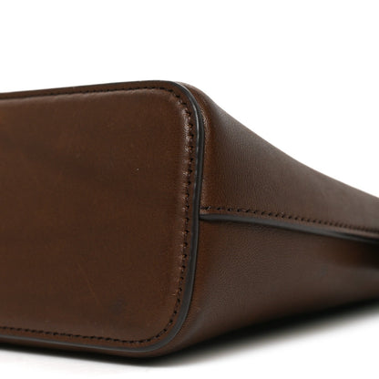 Medium Calfskin Shoulder Bag - Brown