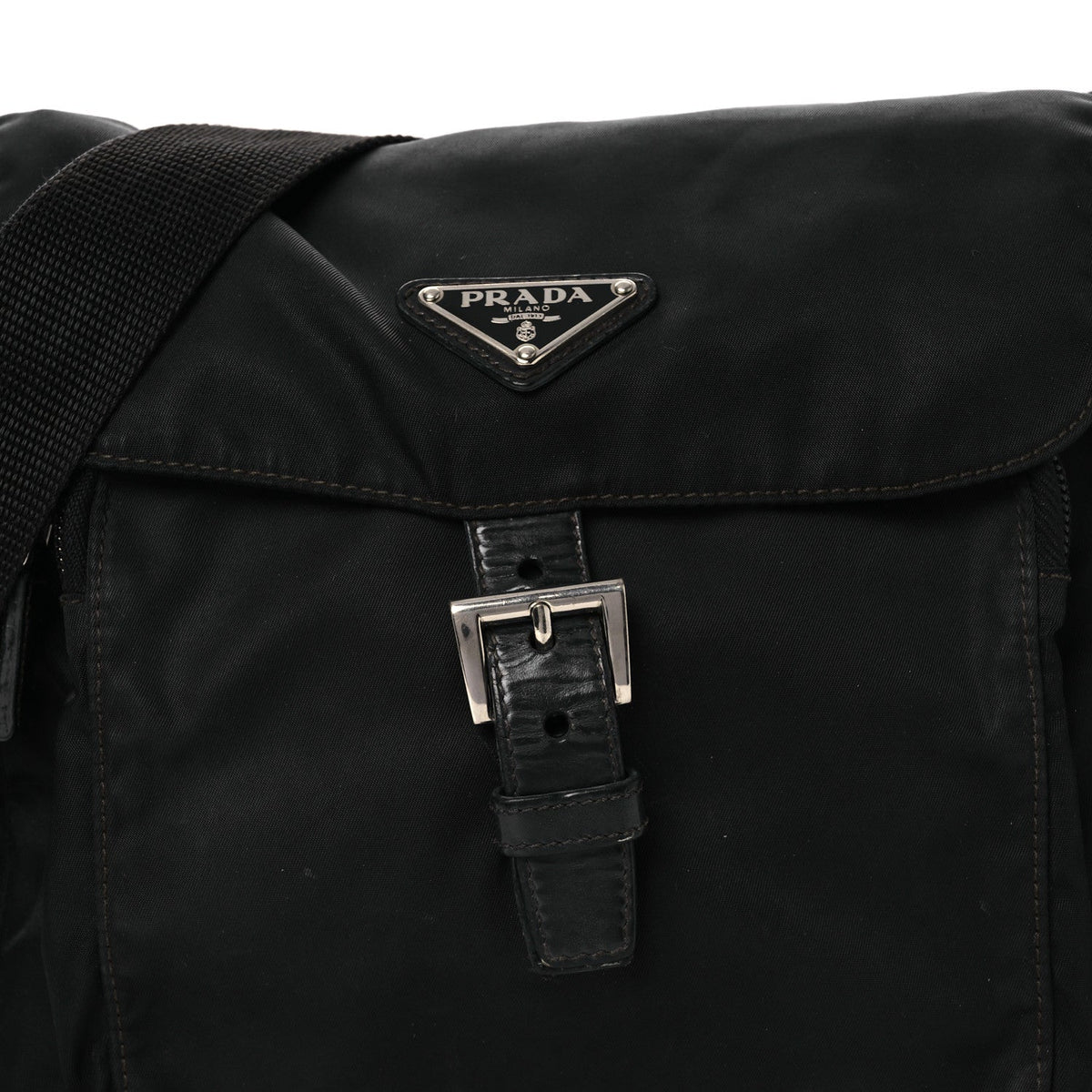 Small Nylon Handbag - Black