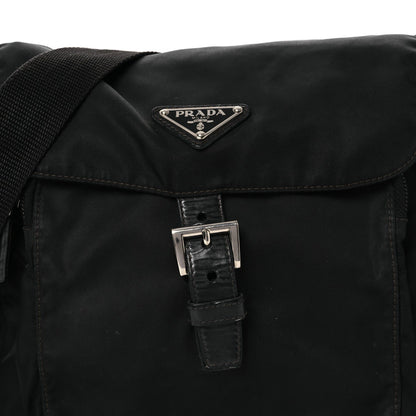 Small Nylon Handbag - Black