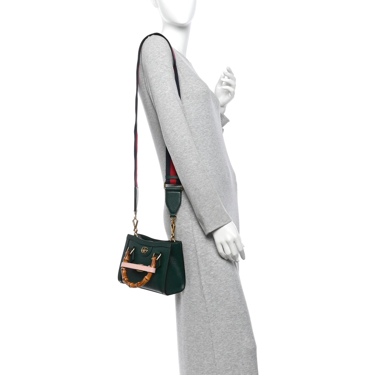 Mini Calfskin Tote Bag - Red