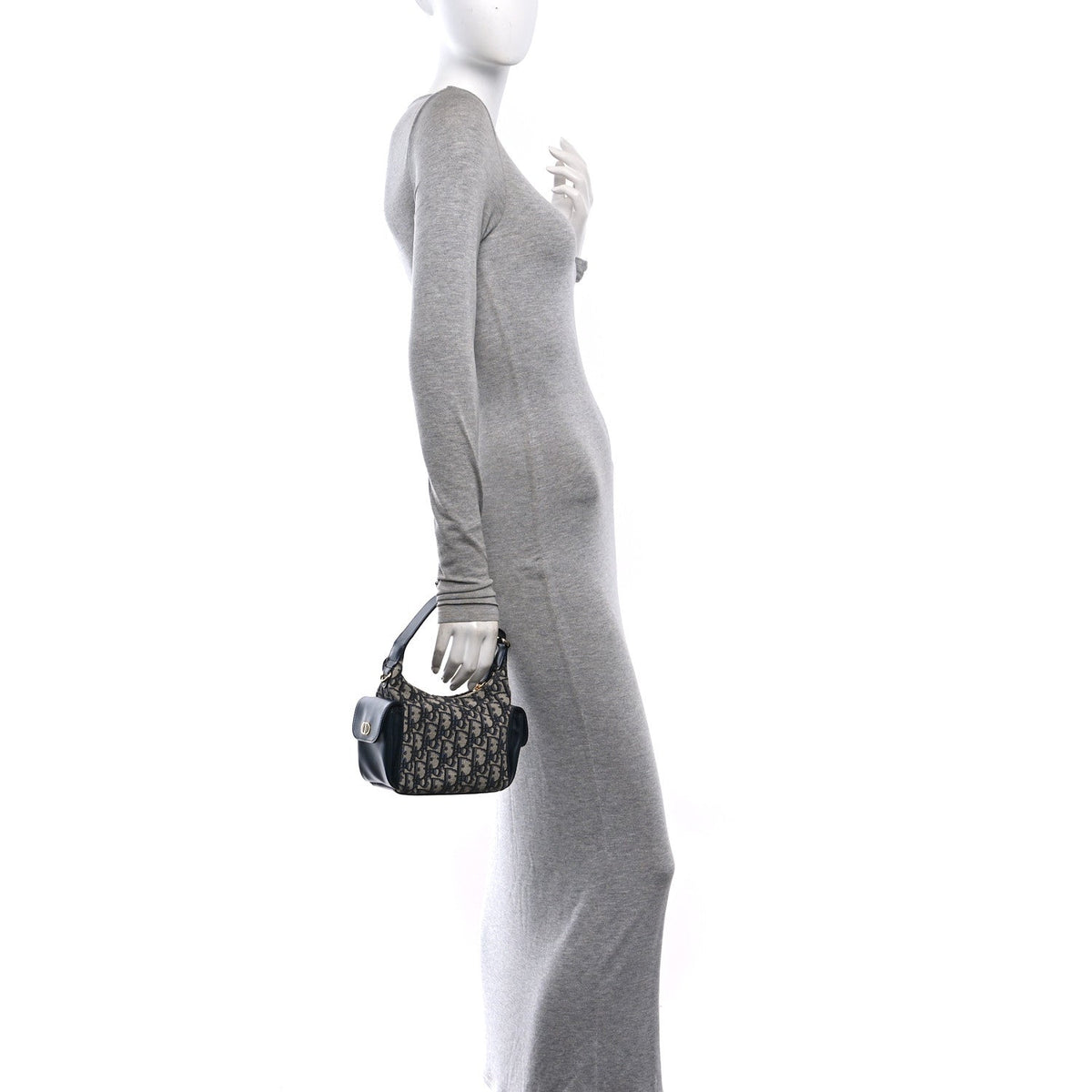 Mini Calfskin Handbag - Blue