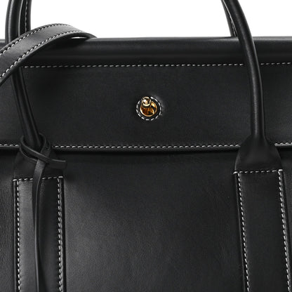 Calfskin Handbag - Black