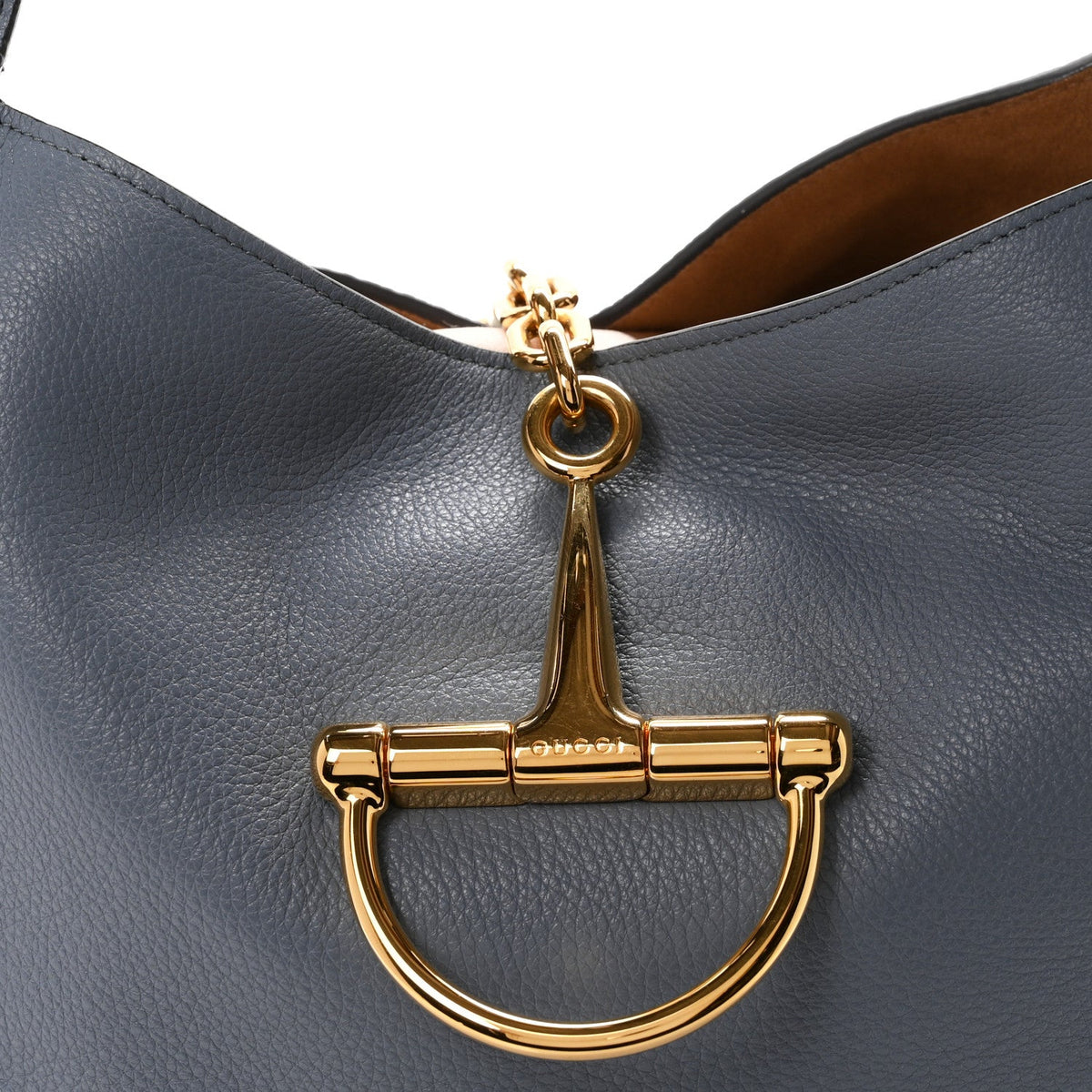 Maxi Calfskin Shoulder Bag - Blue