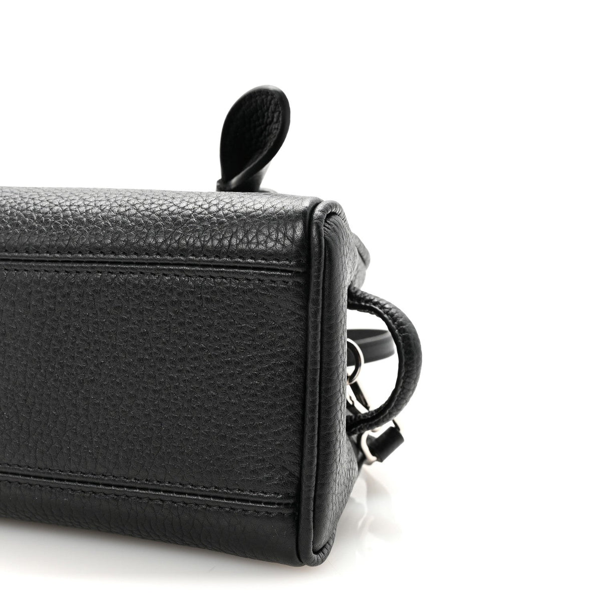 Calfskin Handbag - Black