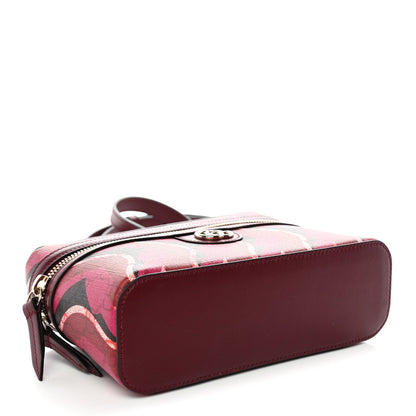 Canvas Shoulder Bag - Red