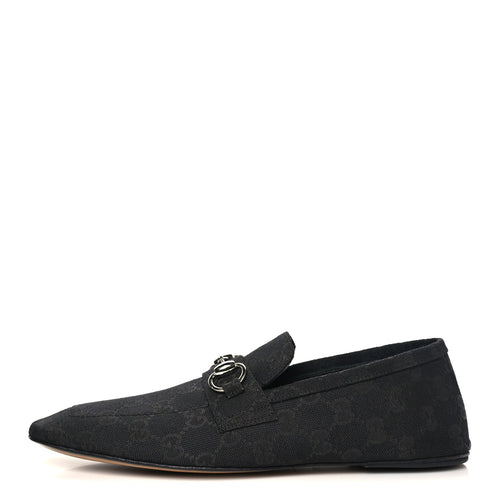 Monogram GG Canvas Ragazzo Loafers Black