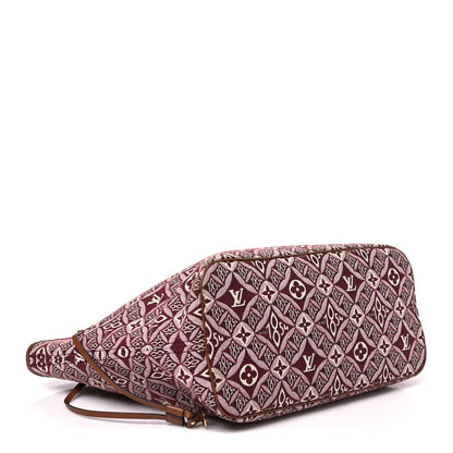 Jacquard Since 1854 Neverfull Mm Bordeau Handbag
