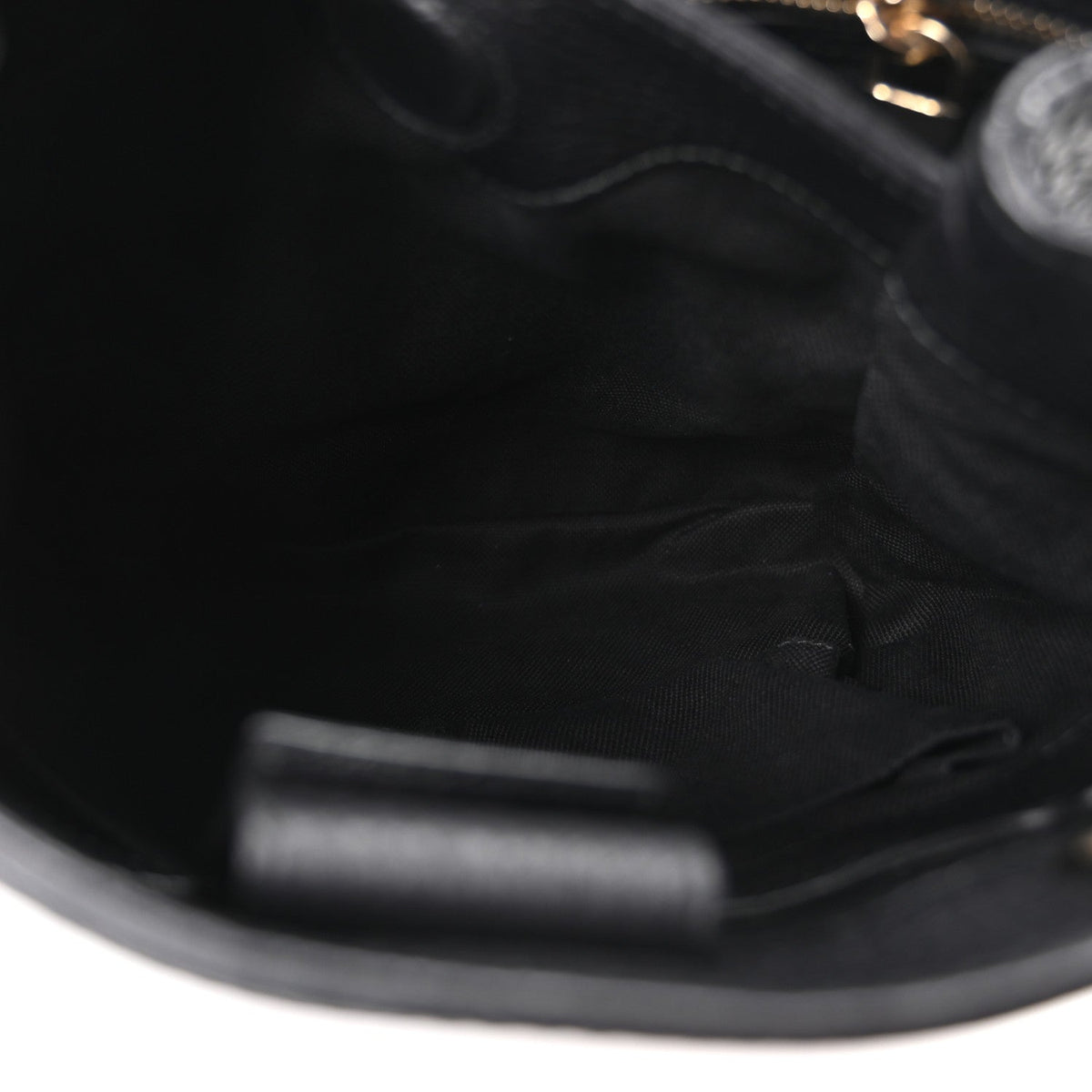 Small Calfskin Tote Bag - Black