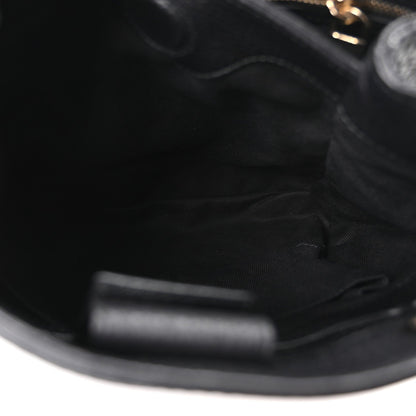 Small Calfskin Tote Bag - Black