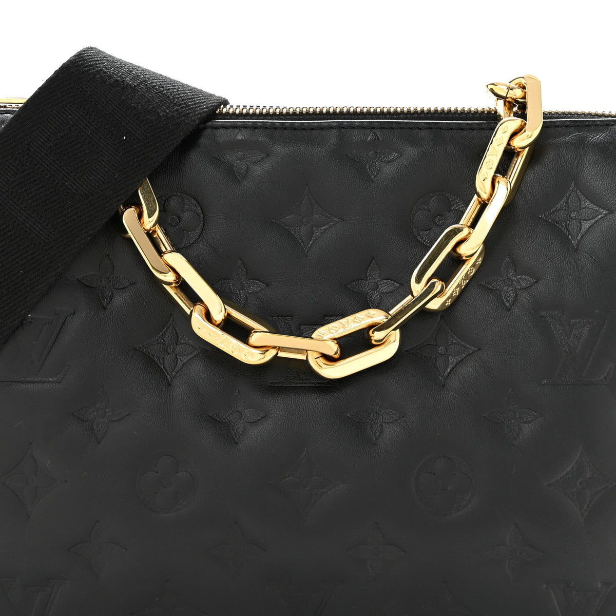 Lambskin Handbag - Black