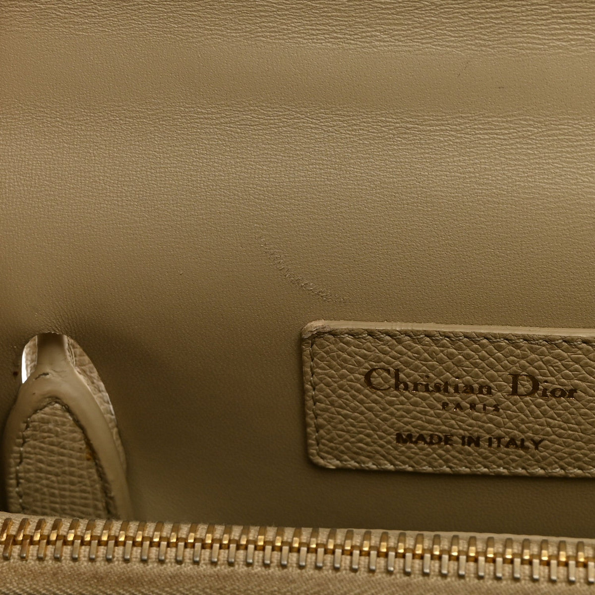 Calfskin Tote Bag - Beige